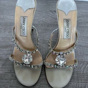 Jimmy Choo diamond heels